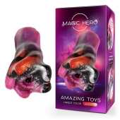 Разноцветный фантазийный мастурбатор - Bior toys - в Димитровграде купить с доставкой