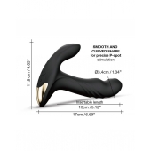 Черный вибромассажер простаты Multi P-Joy с 3 моторами - Dorcel - в Димитровграде купить с доставкой