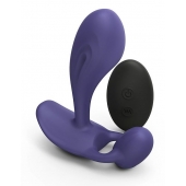Темно-синий вибромассажер Witty P G Vibrator with Remote Control - Love to Love - в Димитровграде купить с доставкой