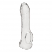 Прозрачная насадка на пенис Transparent Penis Enhancing Sleeve Extension - 15,9 см. - BlueLine - в Димитровграде купить с доставкой