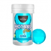 Лубрикант на масляной основе Hot Ball Plus с охлаждающим эффектом (2 шарика по 3 гр.) - HotFlowers - купить с доставкой в Димитровграде