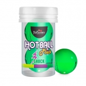 Лубрикант на силиконовой основе Hot Ball Plus с покалывающим эффектом (2 шарика по 3 гр.) - HotFlowers - купить с доставкой в Димитровграде