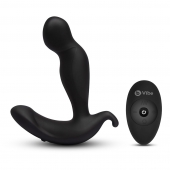 Черный анальный стимулятор с вращением и вибрацией 360 Plug - 13 см. - b-Vibe - в Димитровграде купить с доставкой