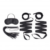 Эротический набор 4PC Bondage Bed Strap   Flogger Kit - Lux Fetish - купить с доставкой в Димитровграде
