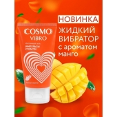 Возбуждающий интимный гель Cosmo Vibro с ароматом манго - 50 гр. - Биоритм - купить с доставкой в Димитровграде