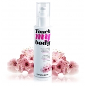 Силиконовый лубрикант 2-в-1 Touch My Body с ароматом вишнёвого цвета - 100 мл. - Love to Love - купить с доставкой в Димитровграде