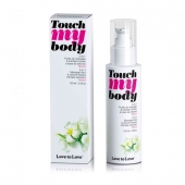 Силиконовый лубрикант 2-в-1 Touch My Body с ароматом моной - 100 мл. - Love to Love - купить с доставкой в Димитровграде