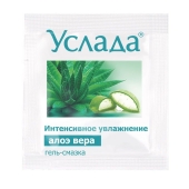 Гель-смазка «Услада с алоэ» - 3 гр. - Биоритм - купить с доставкой в Димитровграде