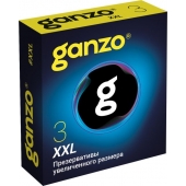 Презервативы увеличенного размера Ganzo XXL - 3 шт. - Ganzo - купить с доставкой в Димитровграде