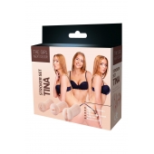 Набор из 3 мастурбаторов The Girl Next Door Tina - Dream Toys - в Димитровграде купить с доставкой