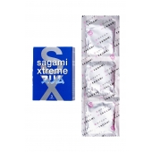 Розовые презервативы Sagami Xtreme FEEL FIT 3D - 3 шт. - Sagami - купить с доставкой в Димитровграде