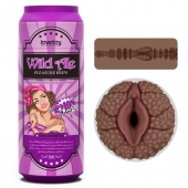 Коричневый мастурбатор-вагина Pleasure Brew Masturbator-Wild Ale в банке - Lovetoy - в Димитровграде купить с доставкой