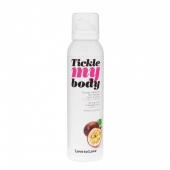 Массажная хрустящая пенка Tickle my body с ароматом маракуйи - 150 мл. - Love to Love - купить с доставкой в Димитровграде