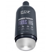 Мастурбатор в бутылке Shower Therapy Deep Cream - Pipedream - в Димитровграде купить с доставкой
