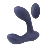 Синий массажер простаты с двумя моторами P-Bliss - Lola Games - в Димитровграде купить с доставкой