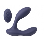 Синий массажер простаты с двумя моторами P-Bliss - Lola Games - в Димитровграде купить с доставкой