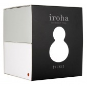 Белый вибромассажер для женщин IROHA YUKI - Tenga