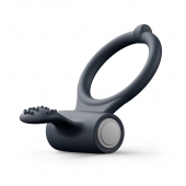 Черное эрекционное кольцо Power Clit - Dorcel - в Димитровграде купить с доставкой