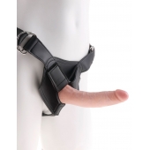 Страпон на виниловых трусиках Strap-on Harness Cock - 17,8 см. - Pipedream - купить с доставкой в Димитровграде
