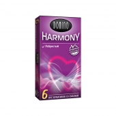 Презервативы с рёбрышками Domino Harmony - 6 шт. - Domino - купить с доставкой в Димитровграде
