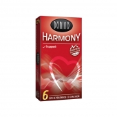 Гладкие презервативы Domino Harmony - 6 шт. - Domino - купить с доставкой в Димитровграде