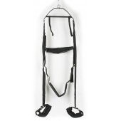 Черные секс-качели из широких ремней - Orion - купить с доставкой в Димитровграде