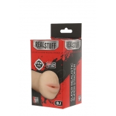 Нежный мастурбатор-ротик REALSTUFF 5INCH MASTURBATOR BJ - Dream Toys - в Димитровграде купить с доставкой