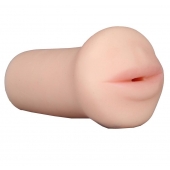 Нежный мастурбатор-ротик REALSTUFF 5INCH MASTURBATOR BJ - Dream Toys - в Димитровграде купить с доставкой