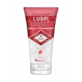 Интимный гель-смазка на водной основе Lubrimax Magic Strawberry - 75 мл. - ИнтелБИО - купить с доставкой в Димитровграде