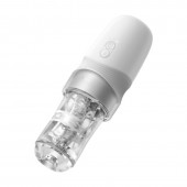 Белый автоматический мастурбатор Extra Sauce - Sauce - в Димитровграде купить с доставкой