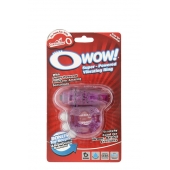 Фиолетовое эрекционное виброкольцо OWOW PURPLE - Screaming O - в Димитровграде купить с доставкой