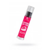 Массажное масло 2-в-1 с разогревающим эффектом и вкусом клубники со сливками - 50 мл. - Secret Play - купить с доставкой в Димитровграде