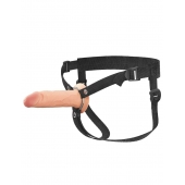 Полый страпон на ремнях 6’’ Hollow Silicone Strap-on - Pipedream - купить с доставкой в Димитровграде