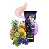 Массажный крем для тела с ароматом экзотических фруктов Exotic fruits - 200 мл. - Shunga - купить с доставкой в Димитровграде