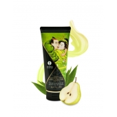 Массажный крем для тела с ароматом груши и зелёного чая Pear   Exotic Green Tea - 200 мл. - Shunga - купить с доставкой в Димитровграде