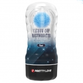 Прозрачный текстурированный мастурбатор Vacuum Cup Masturbator Planet - Baile - в Димитровграде купить с доставкой