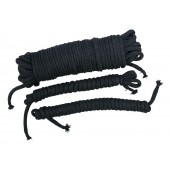 Чёрные хлопковые верёвки для бондажа - Orion - купить с доставкой в Димитровграде