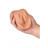 Маструбатор-вагина с вибрацией Soft   Wet Renata Realistic Tan Masturbator - Blush Novelties - в Димитровграде купить с доставкой