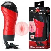 Мастурбатор-вагина Delia с вибрацией и присоской - Baile - в Димитровграде купить с доставкой