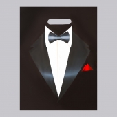 Пакет «Смокинг» полиэтиленовый с вырубной ручкой (30х40 см) - UPAK LAND - купить с доставкой в Димитровграде