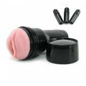 Мастурбатор-вагина Fleshlight - Vibro Pink Lady Touch с вибрацией - Fleshlight - в Димитровграде купить с доставкой