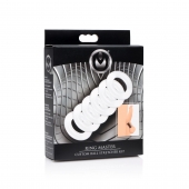 Комплект из 6 прозрачных эрекционных колец Ring Master Custom Ball Stretcher Kit - XR Brands - в Димитровграде купить с доставкой