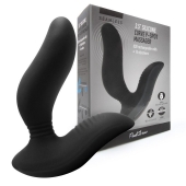 Черный вибромассажер простаты 3,5’’ Curve P-spot Massager - 12 см. - Erokay - в Димитровграде купить с доставкой