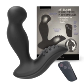 Черный вибромассажер простаты 3,5’’ Remote Control P-spot Massager - 12,5 см. - Erokay - в Димитровграде купить с доставкой