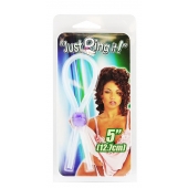 Прозрачное лассо с фиолетовой бусиной SILICONE COCK RING WITH BEAD LAVENDER - NMC - в Димитровграде купить с доставкой