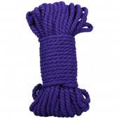 Фиолетовая верёвка для связывания и фиксации Bind Tie - 15,24 м. - Doc Johnson - купить с доставкой в Димитровграде