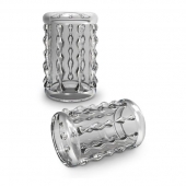 Прозрачная насадка с бороздками STAY HARD COCK SLEEVE 04 CLEAR - Blush Novelties - в Димитровграде купить с доставкой
