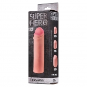 Фаллоудлинитель SUPER HERO Casanova - 18 см. - Lola Games - в Димитровграде купить с доставкой