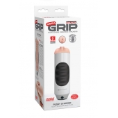Мастурбатор-вагина Extreme Toyz Mega Grip Vibrating Stroker Mouth - Pipedream - в Димитровграде купить с доставкой