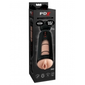 Мастурбатор-вагина с вибрацией Vibrating Mega Milker - Pipedream - в Димитровграде купить с доставкой